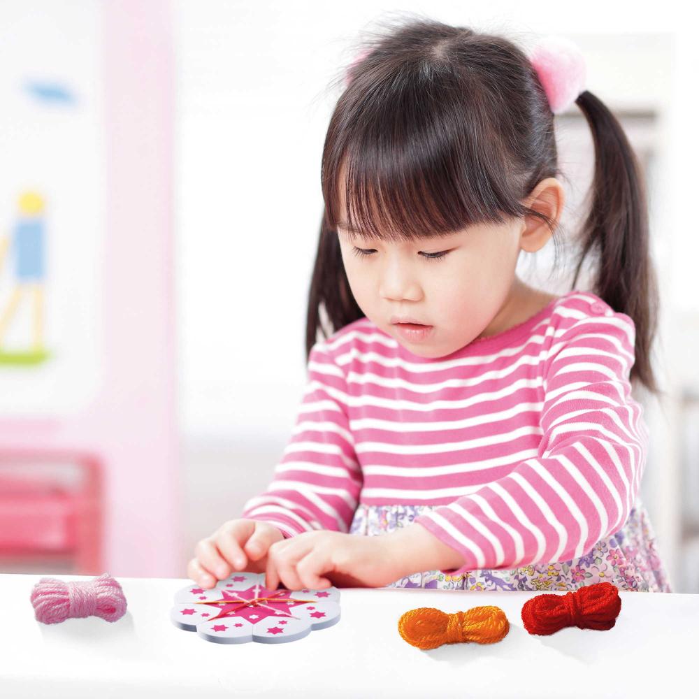 Ravensburger Creation kreative Grundtechniken Meine ersten Kumihimo Freundschaftsbändchen 12028007