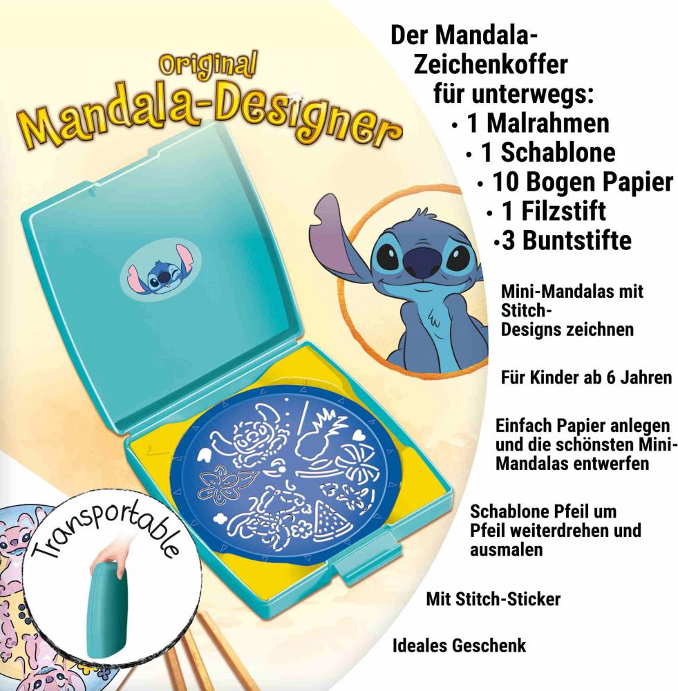 Ravensburger Creation Mandala Designer Mini Disney Stitch 12028014
