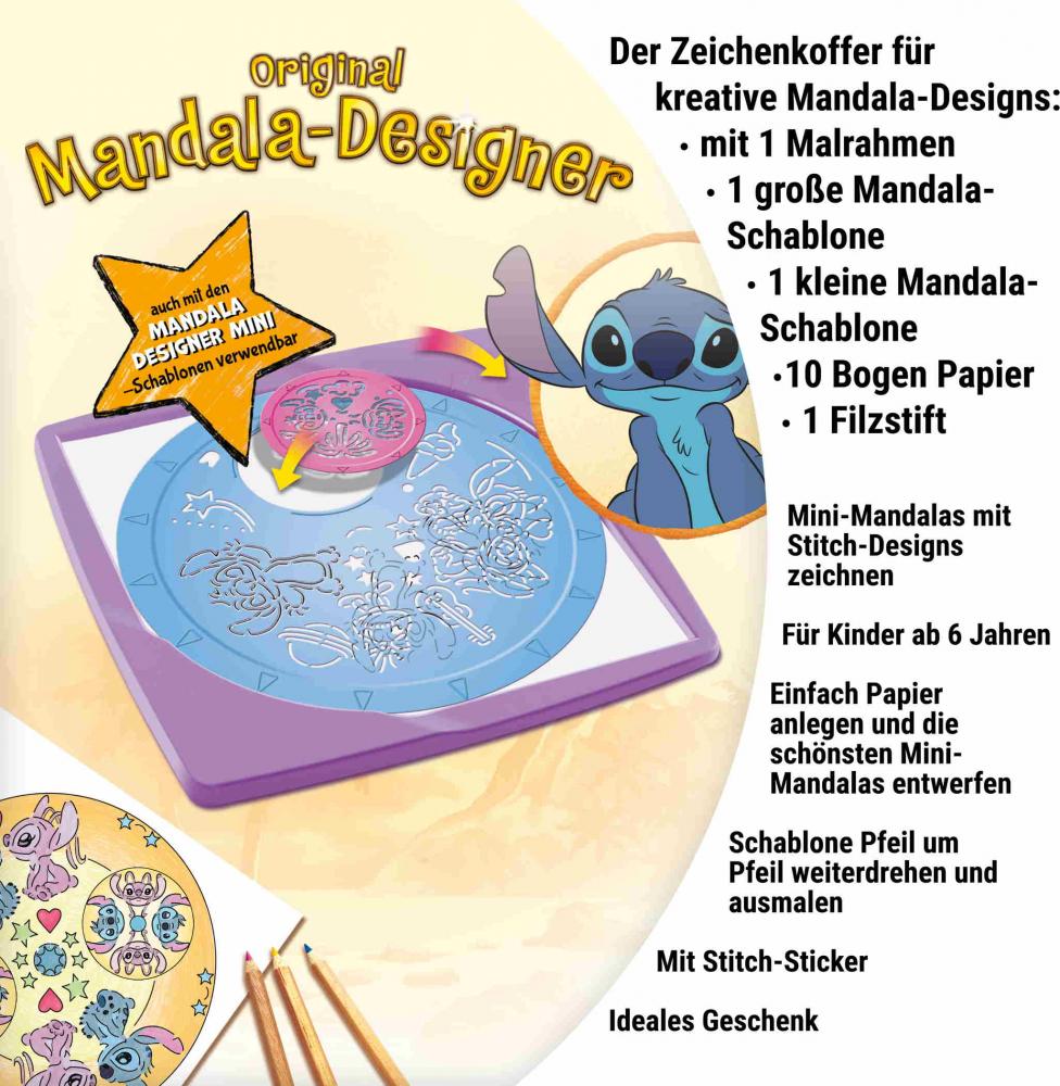Ravensburger Creation Mandala Designer Midi Disney Stitch 12028015
