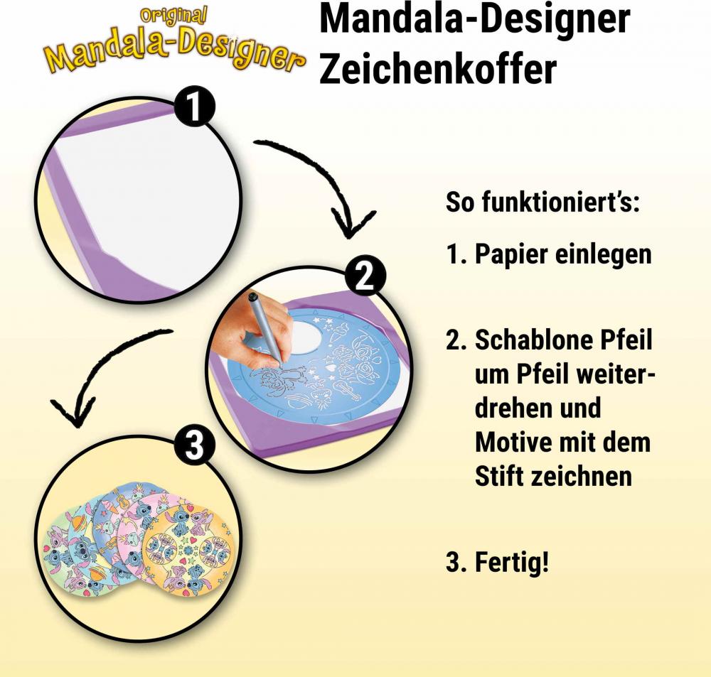 Ravensburger Creation Mandala Designer Midi Disney Stitch 12028015