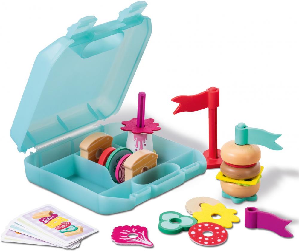 Ravensburger Spielwelt Küche Play+ Steck- und Spiel-Set Fingerfood 12034060