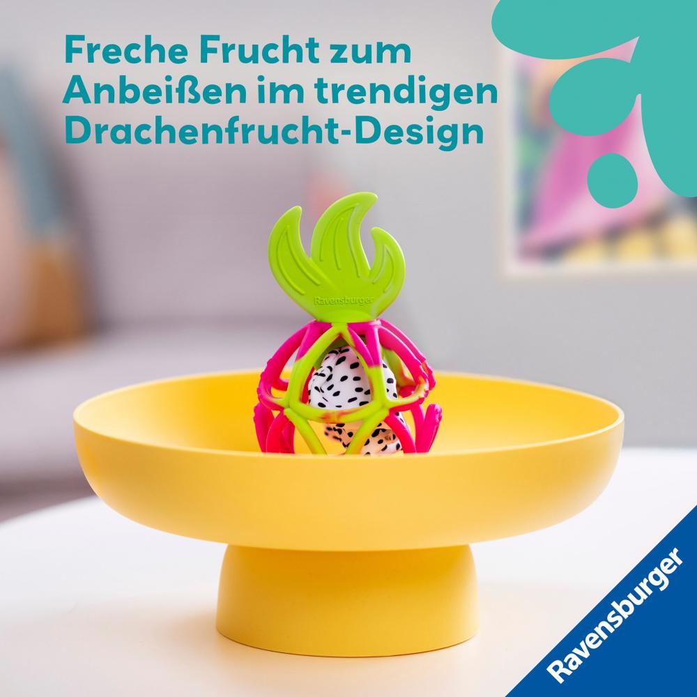 Ravensburger Babywelt Greifling Play+ Sensorik-Greifling Drachenfrucht 12034122
