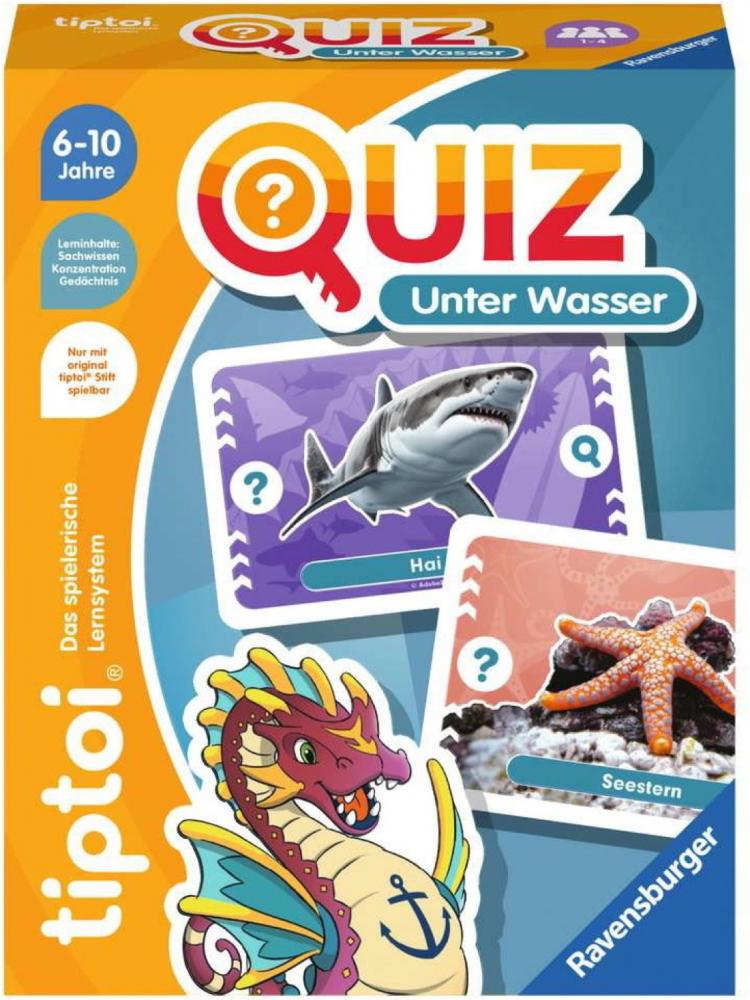Ravensburger tiptoi Wissen & Quizzen Quiz Tier-Rekorde 00192