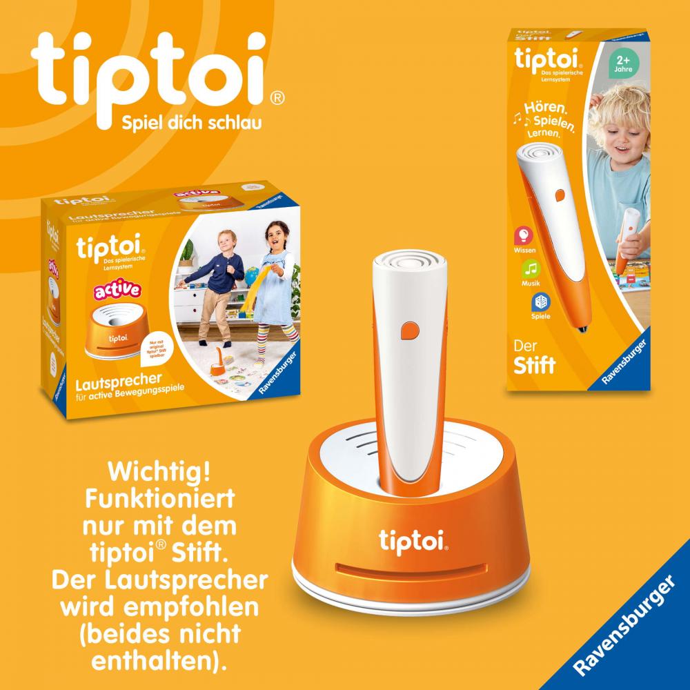 Ravensburger tiptoi Lernspiel ACTIVE Yoga für Kinder 00230
