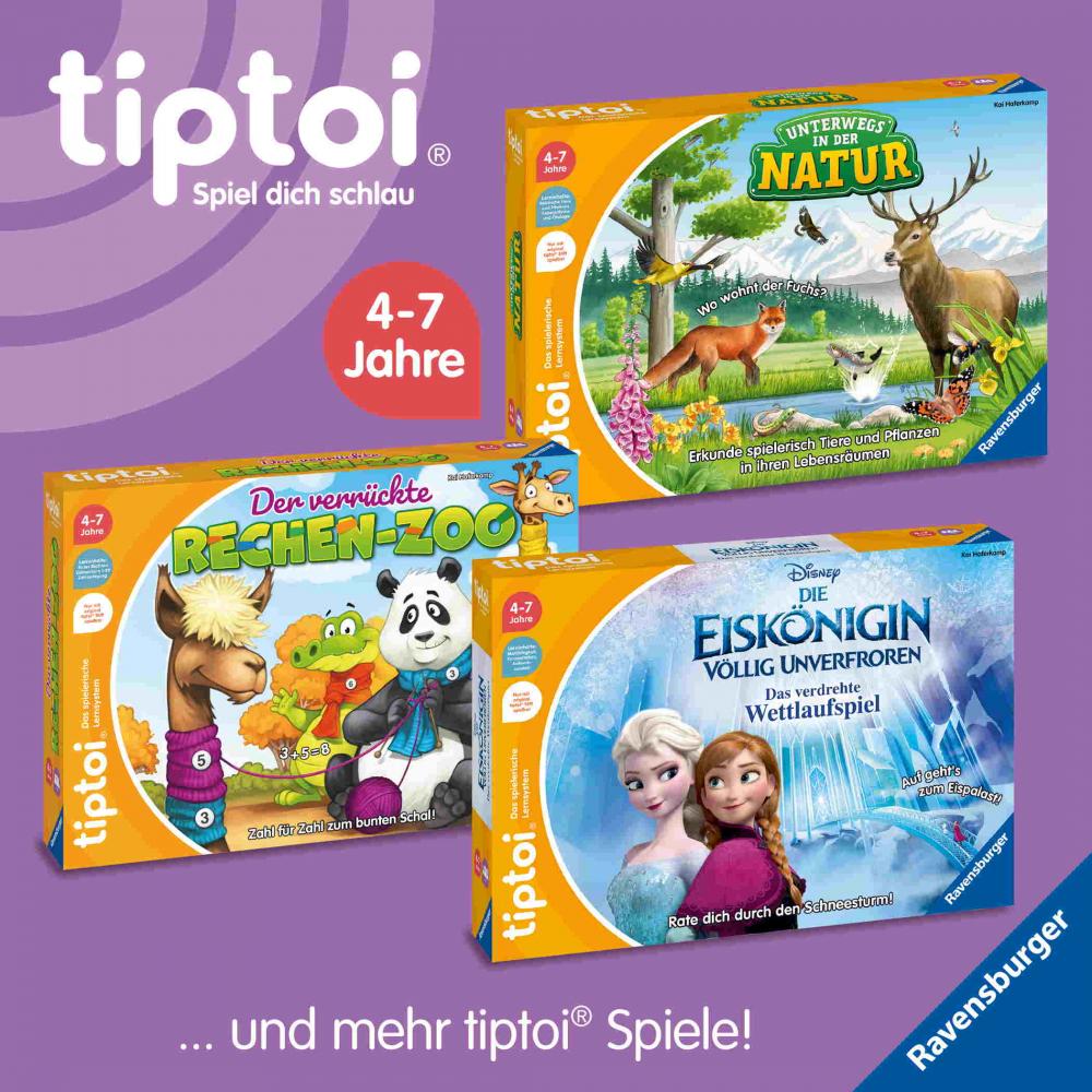 Ravensburger tiptoi Lernspiel Bluey Aufräum-Spaß 00239
