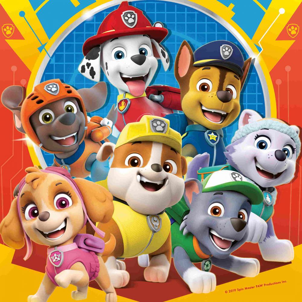 3 x 49 Teile Ravensburger Kinder Puzzle Paw Patrol 05048