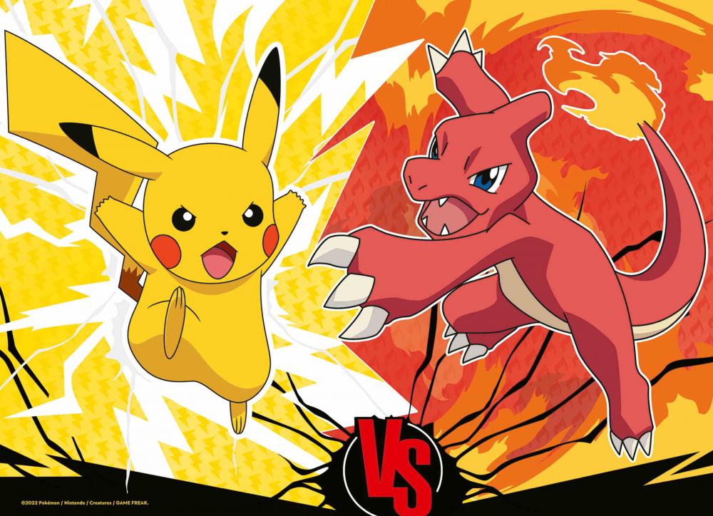 4 x 100 Teile Ravensburger Kinder Puzzle Pokémon-Kumpels 05651