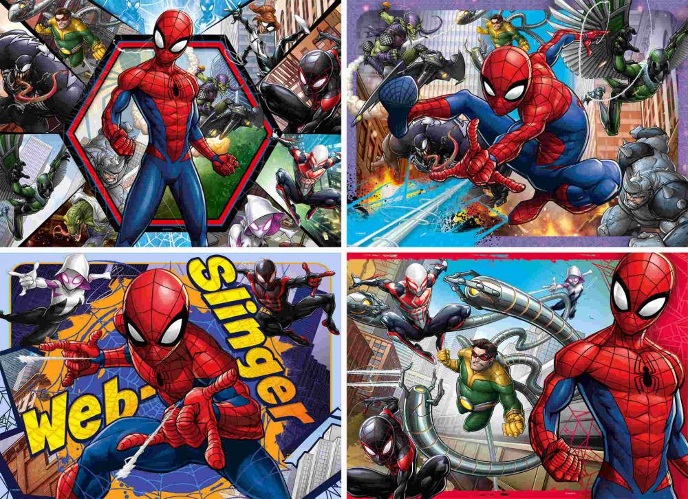 4 x 100 Teile Ravensburger Kinder Puzzle Rettung in der Not 06914