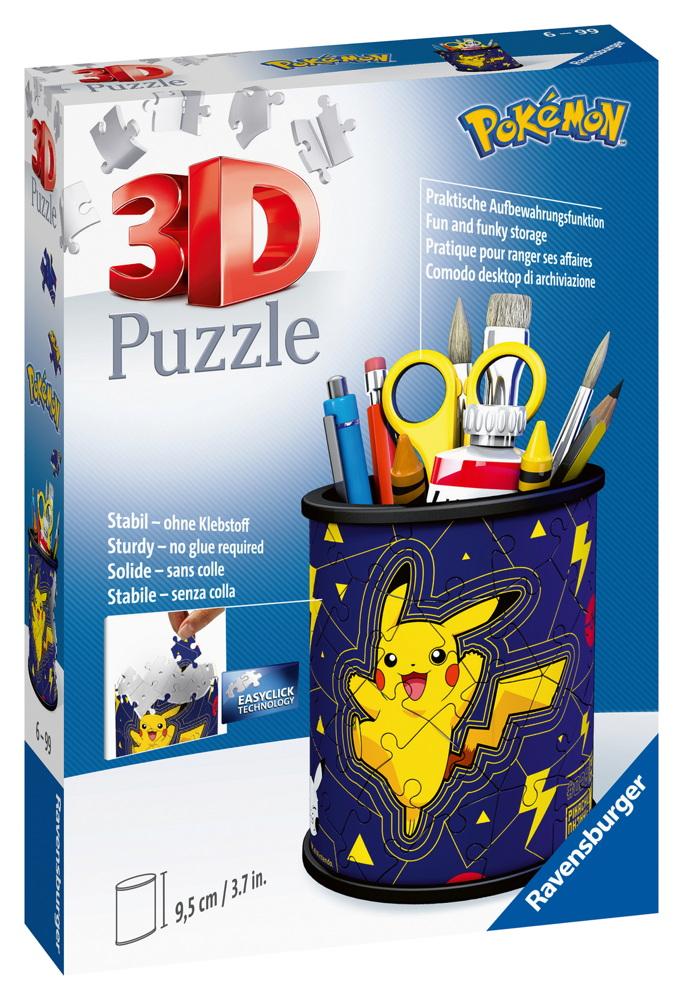 54 Teile Ravensburger 3D Puzzle Utensilo Pokémon 11257