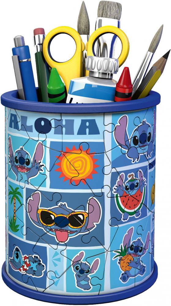 54 Teile Ravensburger 3D Puzzle Utensilo Disney Stitch 11642