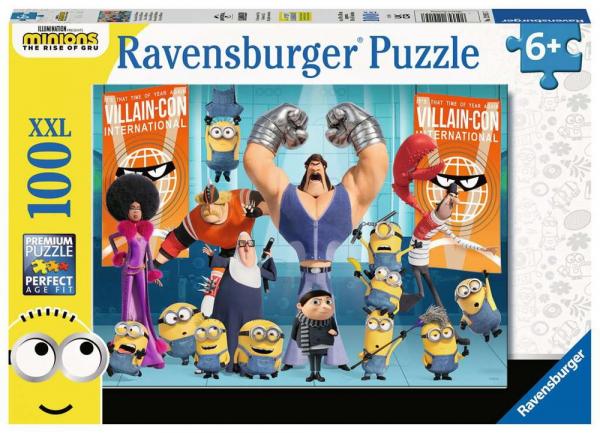 100 Teile Ravensburger Kinder Puzzle XXL Minions Gru und die Minions 12915