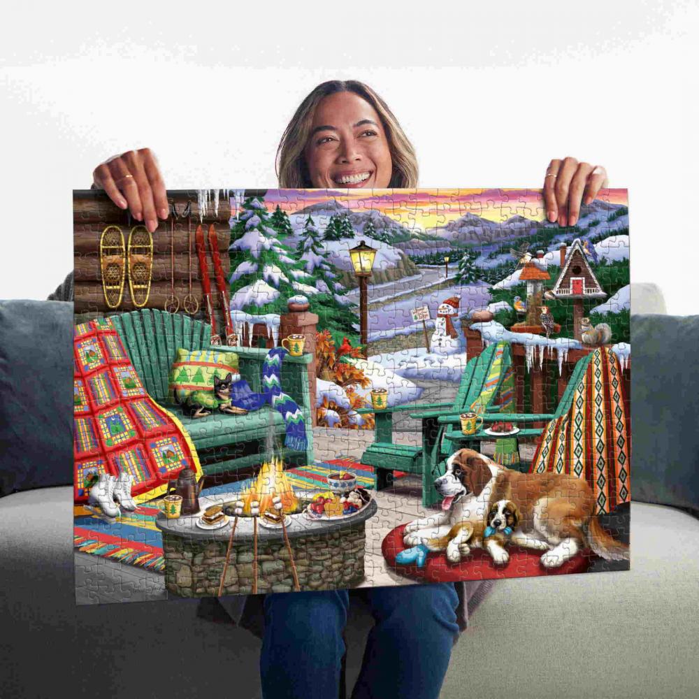 500 Teile Ravensburger Puzzle Large Pieces Große Teile Après-Ski 16442