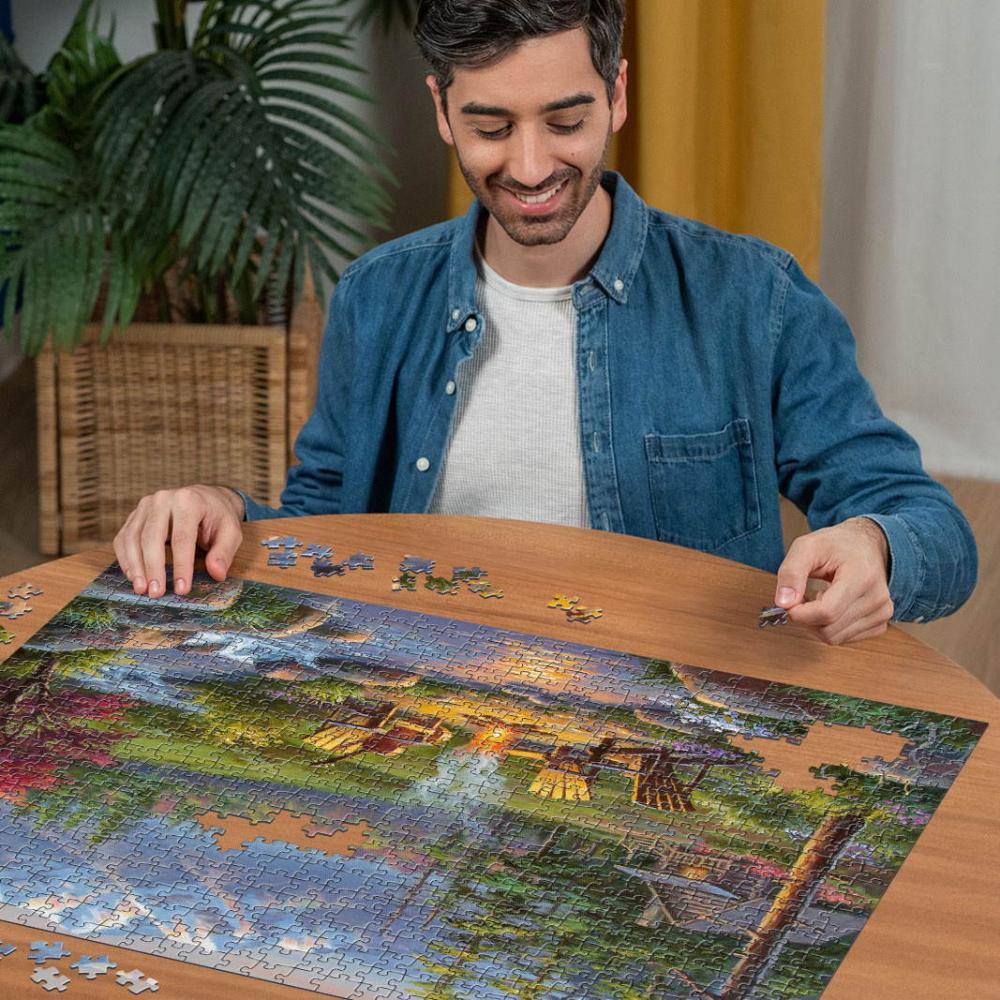 750 Teile Ravensburger Puzzle Large Pieces Große Teile Lagerfeuer-Romantik 16445