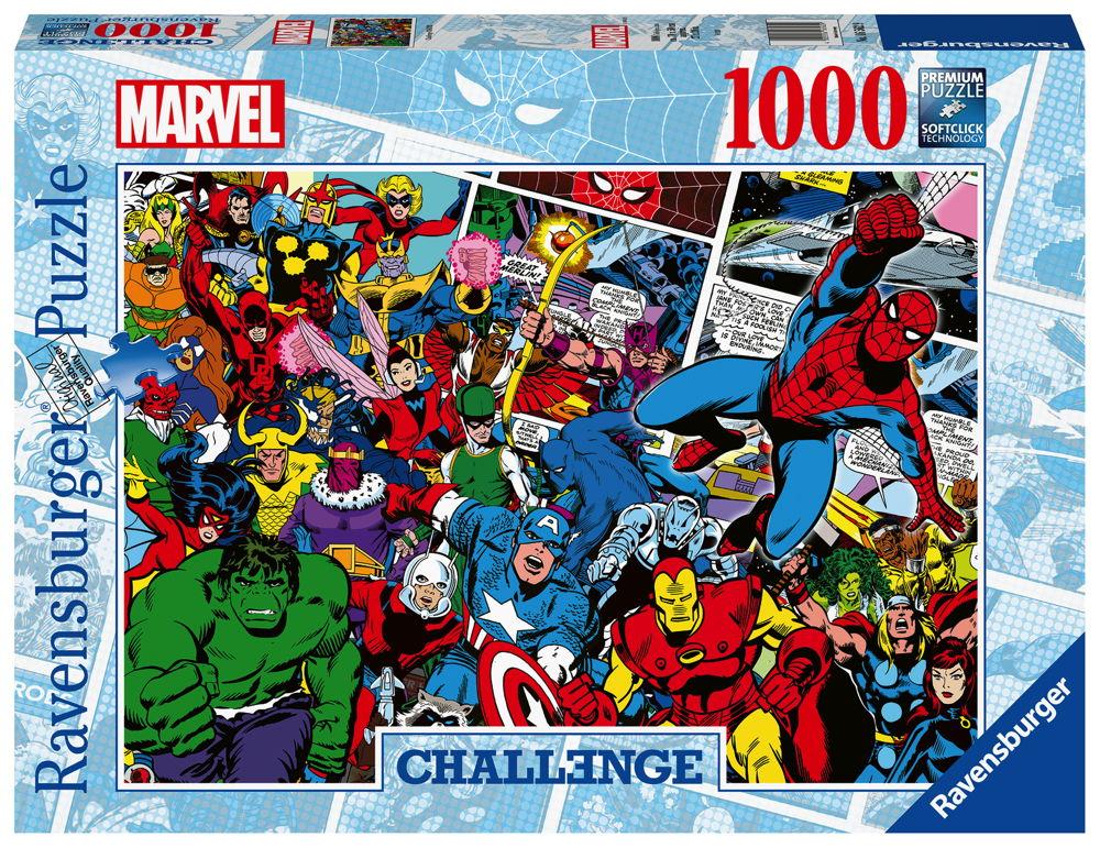 1000 Teile Ravensburger Puzzle Challenge Marvel 16562