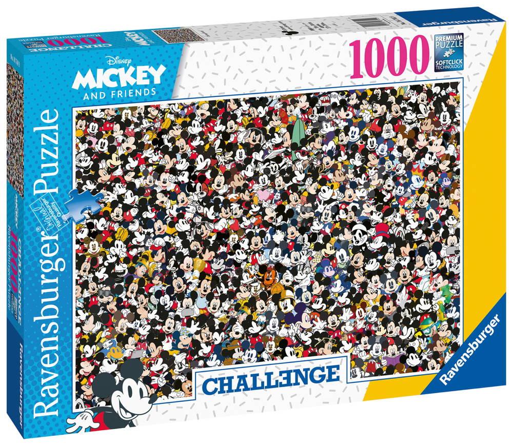 1000 Teile Ravensburger Puzzle Disney Challenge Mickey 16744