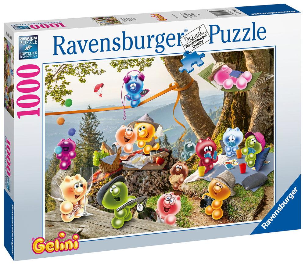 1000 Teile Ravensburger Puzzle Gelini Auf zum Picknick 16750
