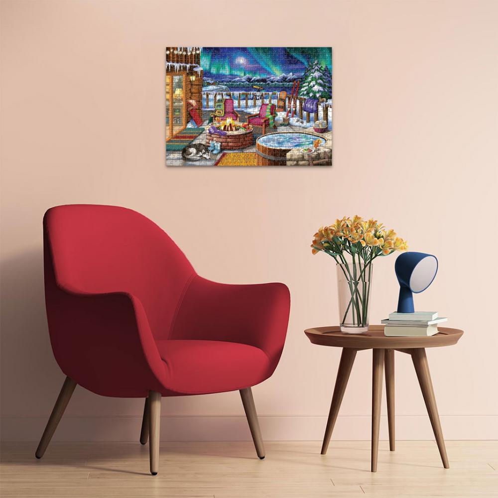 500 Teile Ravensburger Puzzle Large Pieces Große Teile Nordlichter 16791