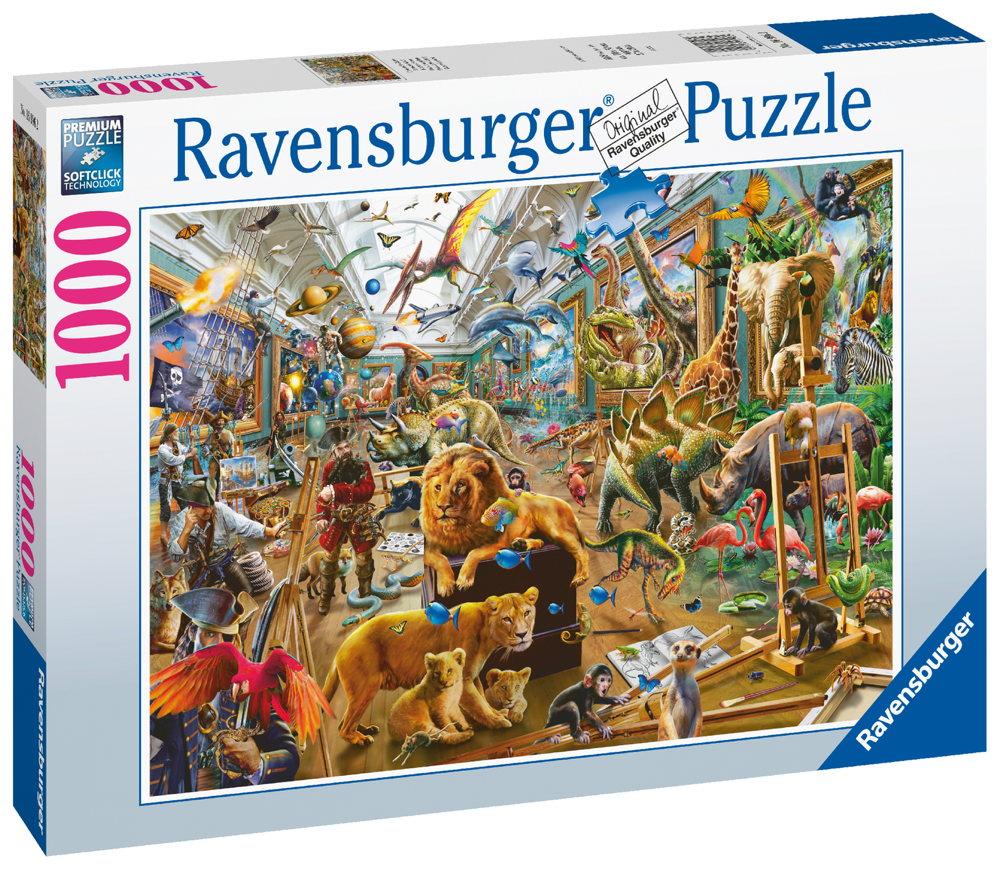 1000 Teile Ravensburger Puzzle Chaos in der Galerie 16996