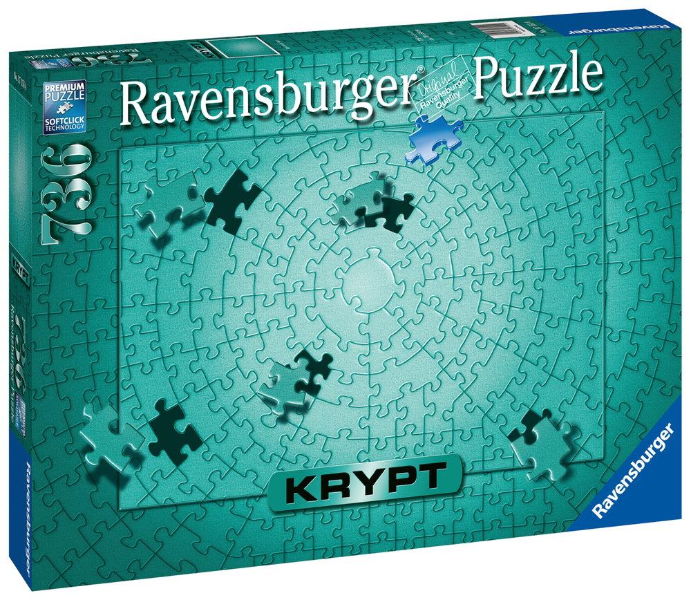 736 Teile Ravensburger Puzzle Krypt Metallic Mint 17151