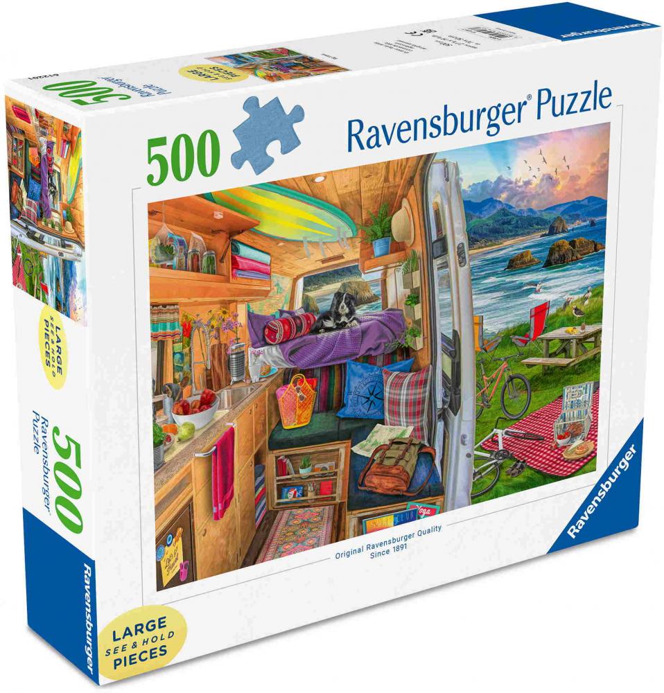 500 Teile Ravensburger Puzzle Large Pieces Große Teile Beim Camping 17473