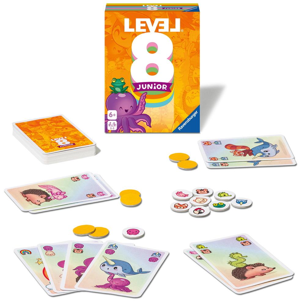 Ravensburger Kartenspiel Sammelspiel Level 8 Junior 20860