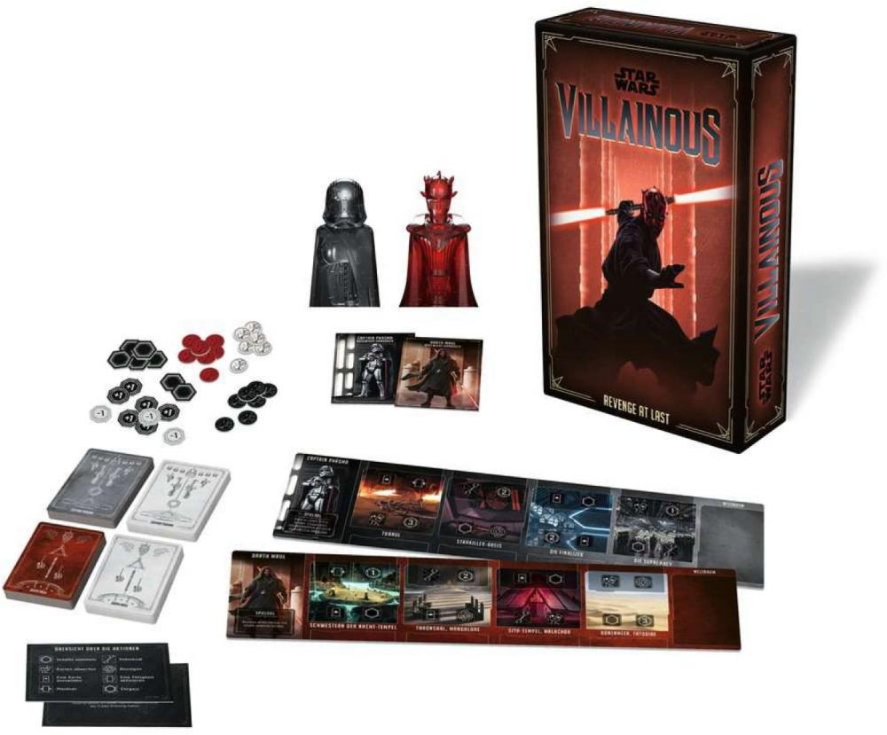 Ravensburger Familienspiel 1. Erweiterung Star Wars Villainous Endlich Rache 22847