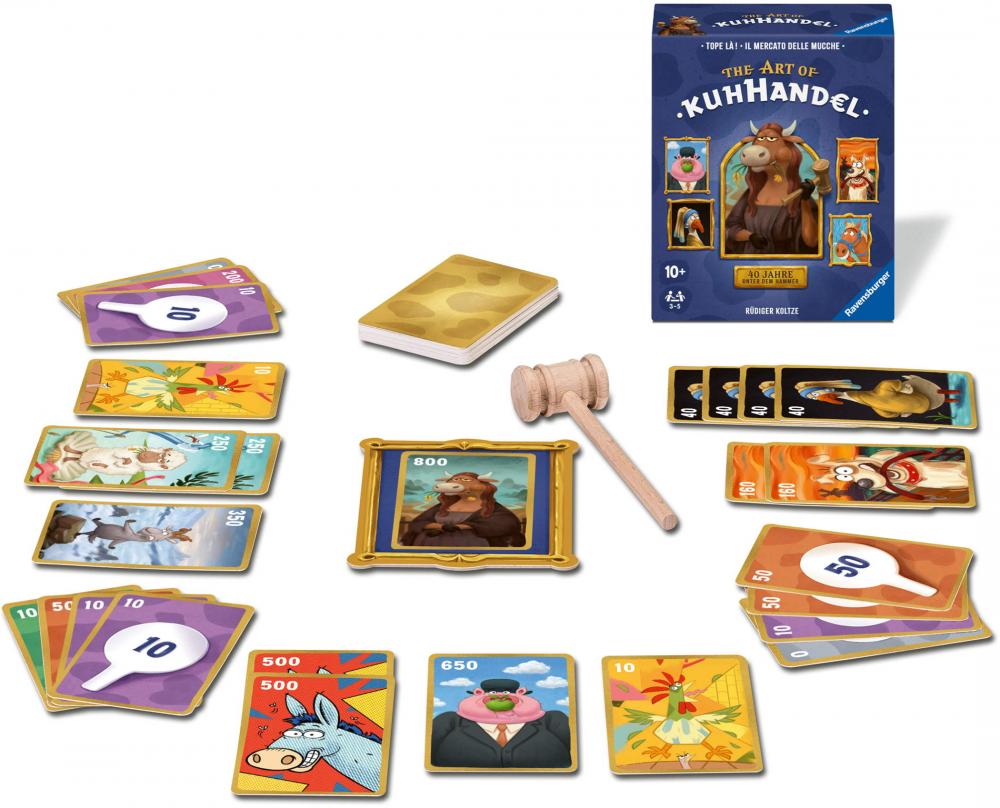 Ravensburger Die flotten Kleinen Kartenspiel Kuhhandel 40 Jahre Jubiläumsedition 23025