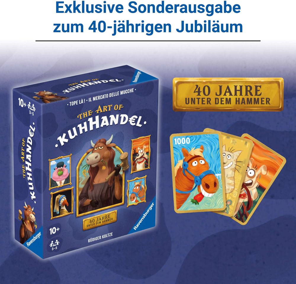 Ravensburger Die flotten Kleinen Kartenspiel Kuhhandel 40 Jahre Jubiläumsedition 23025