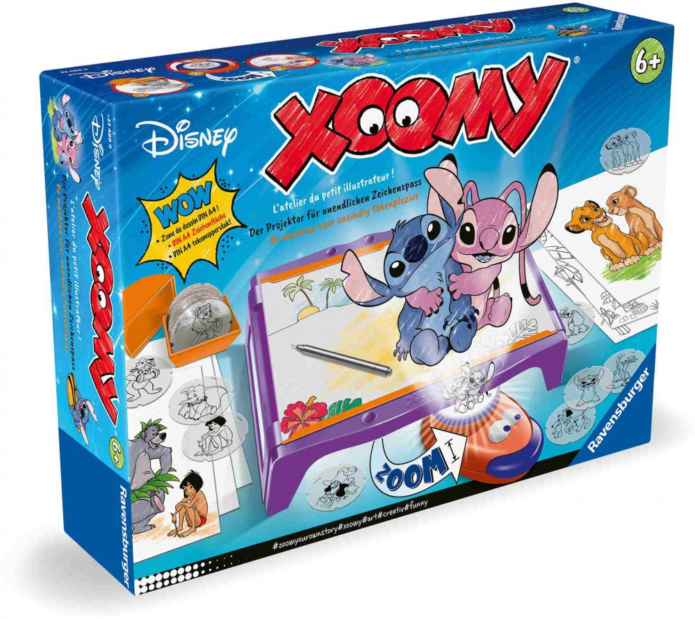 Ravensburger Creation Zeichnen XOOMY Maxi Xoomy Maxi Stitch & Disney Classics A4 Tisch 23489