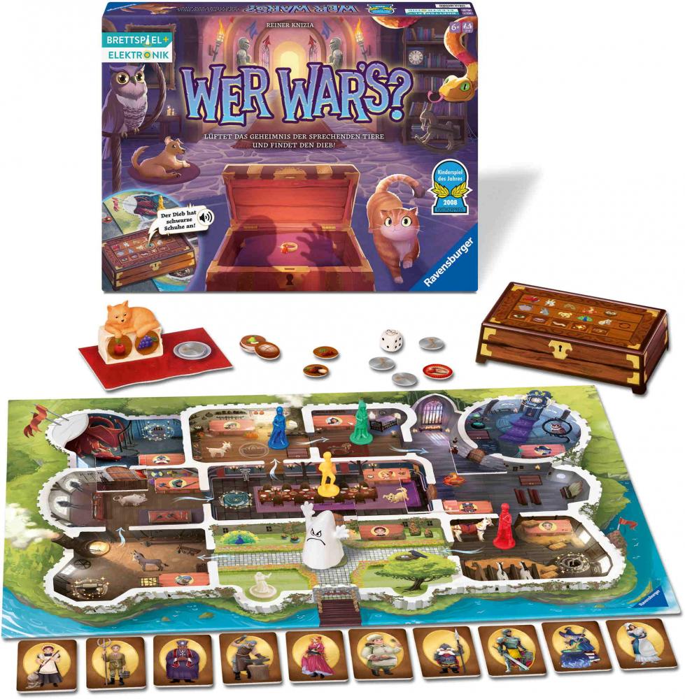 Ravensburger Kinderspiel Detektivspiel Wer war's? 23494
