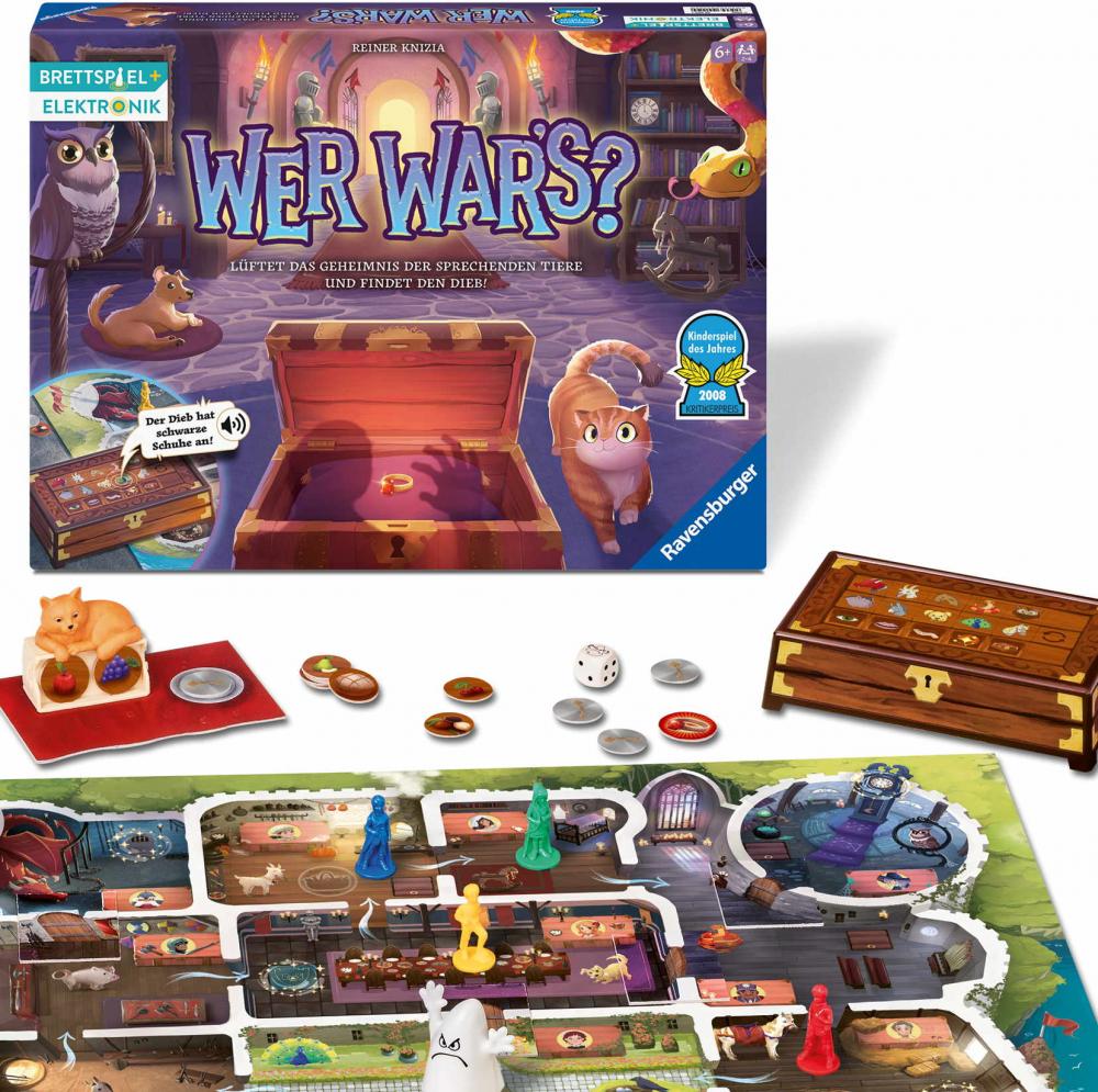 Ravensburger Kinderspiel Detektivspiel Wer war's? 23494