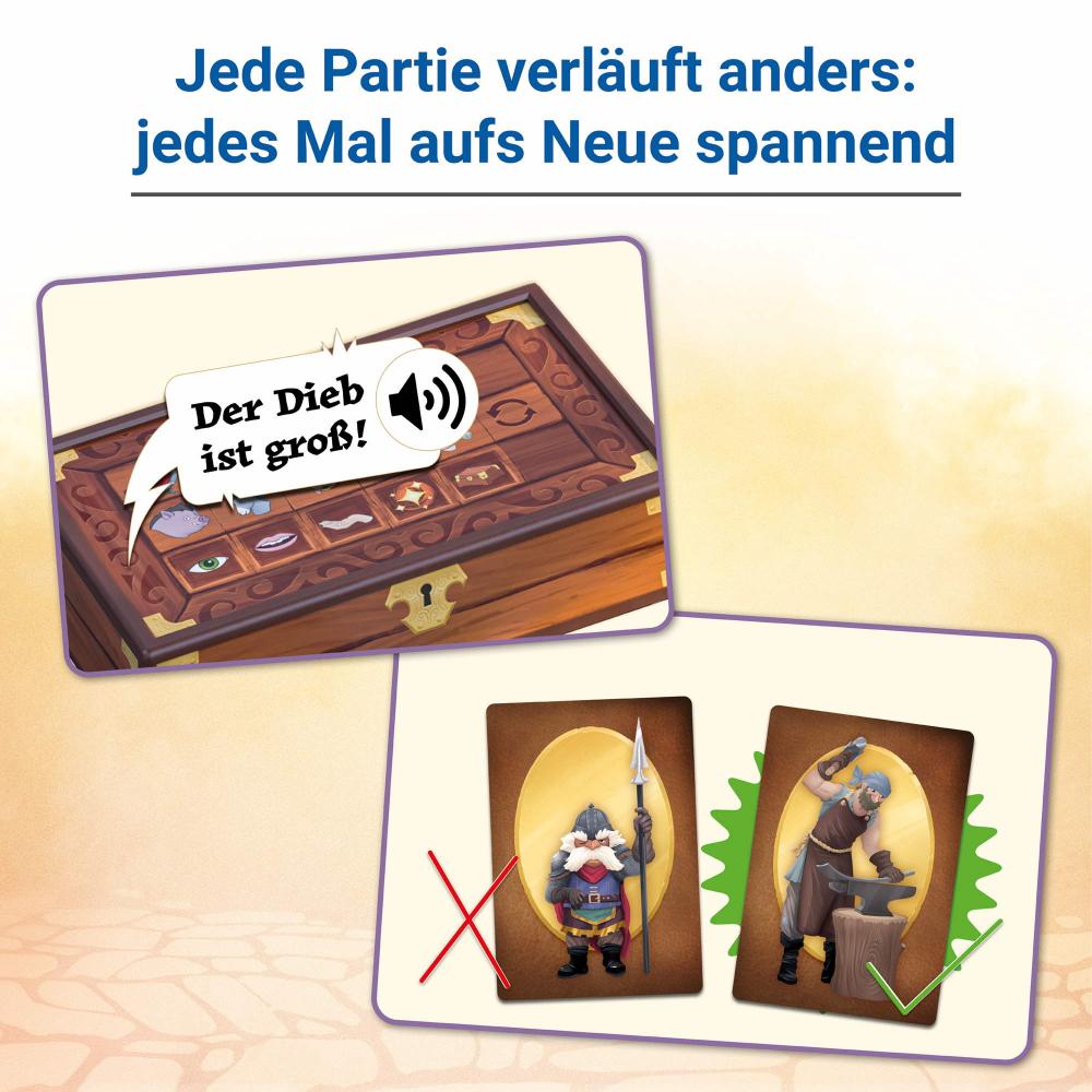 Ravensburger Kinderspiel Detektivspiel Wer war's? 23494