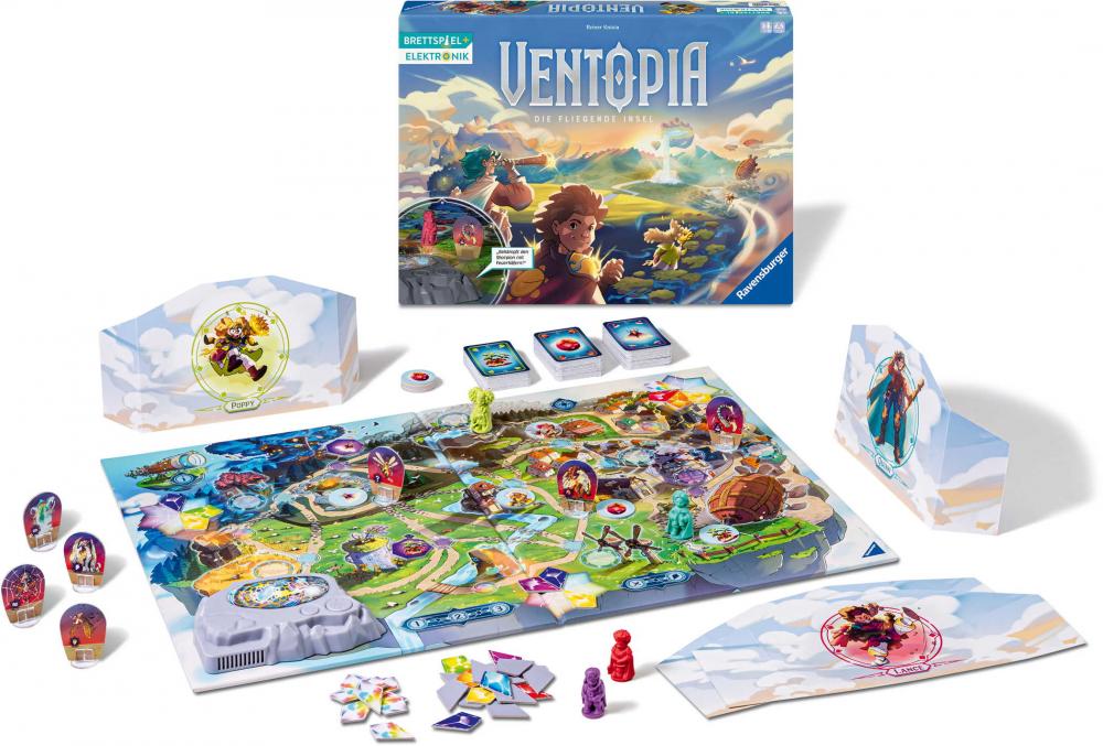 Ravensburger Familienspiel Aktionsspiel Ventopia 24582