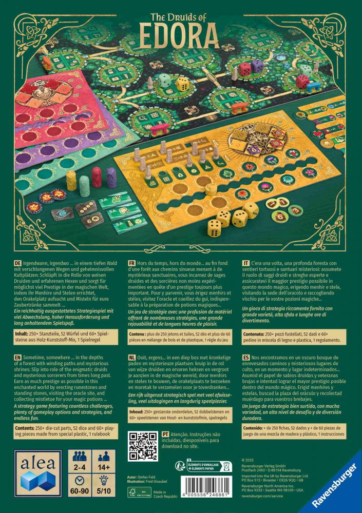 Ravensburger Familienspiel Strategiespiel Alea The Druids of Edora 24686