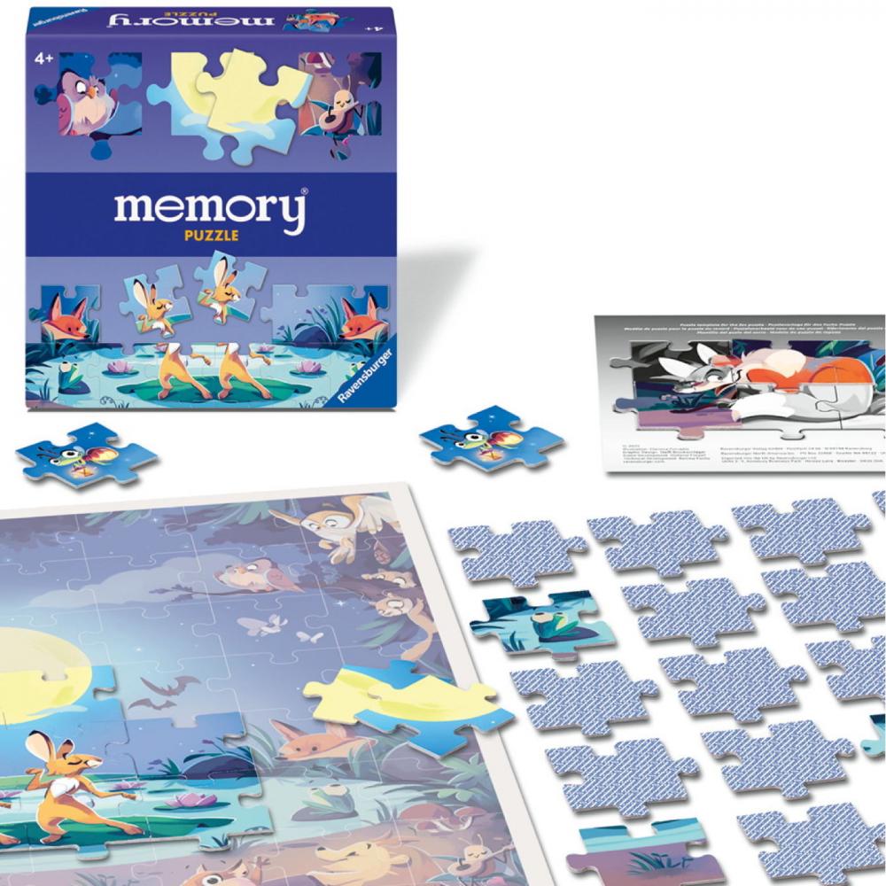 80 Karten Ravensburger Kartenlegespiel memory Puzzle Tiere am Teich 24690