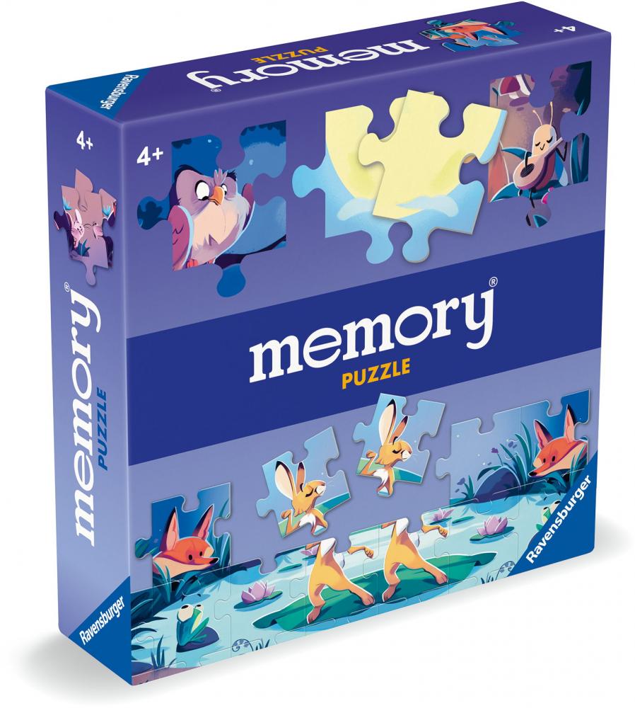 80 Karten Ravensburger Kartenlegespiel memory Puzzle Tiere am Teich 24690
