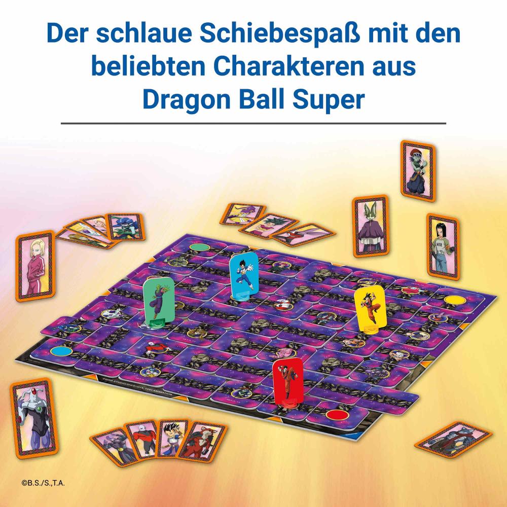 Ravensburger Familienspiel Such- und Schiebespiel Dragon Ball Super Labyrinth 24740