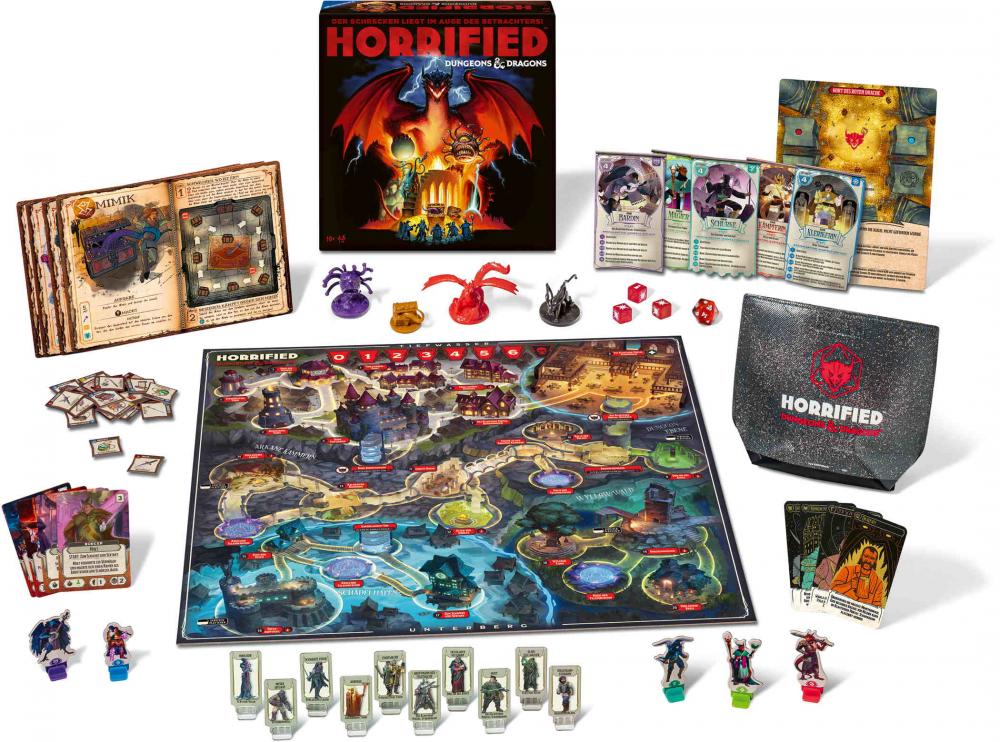 Ravensburger Familienspiel Strategiespiel Horrified Dungeons & Dragons 24755