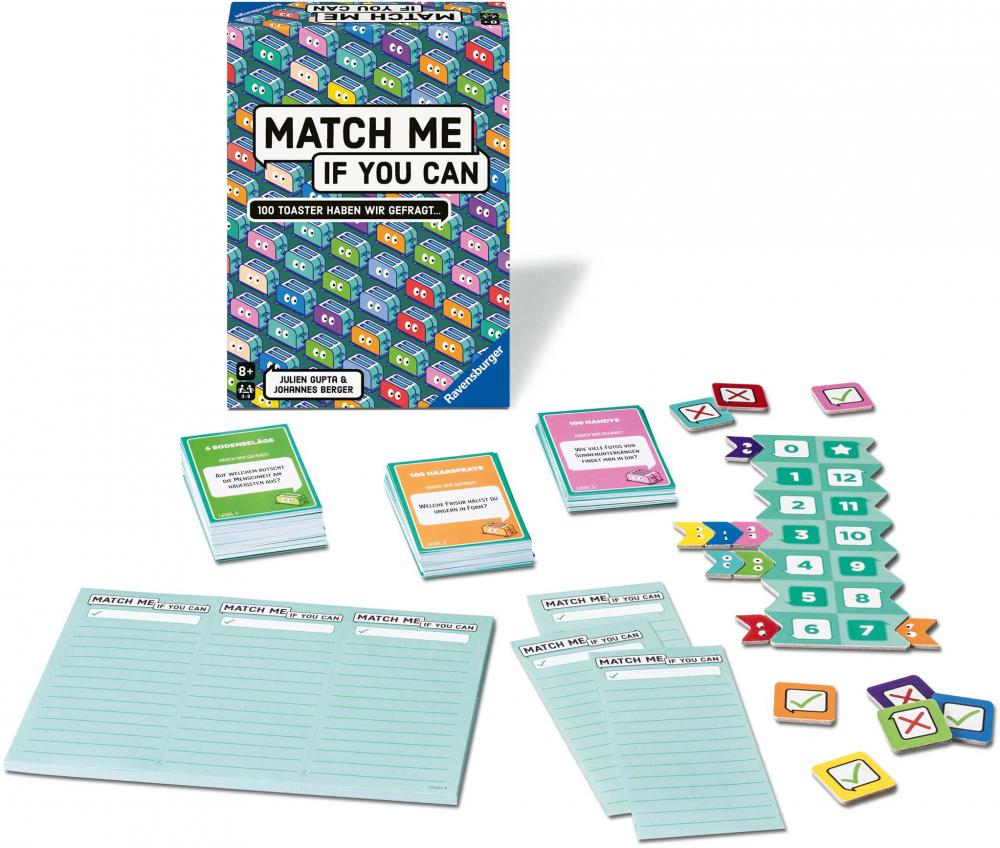 Ravensburger Familienspiel Partyspiel Match Me If You Can 24757