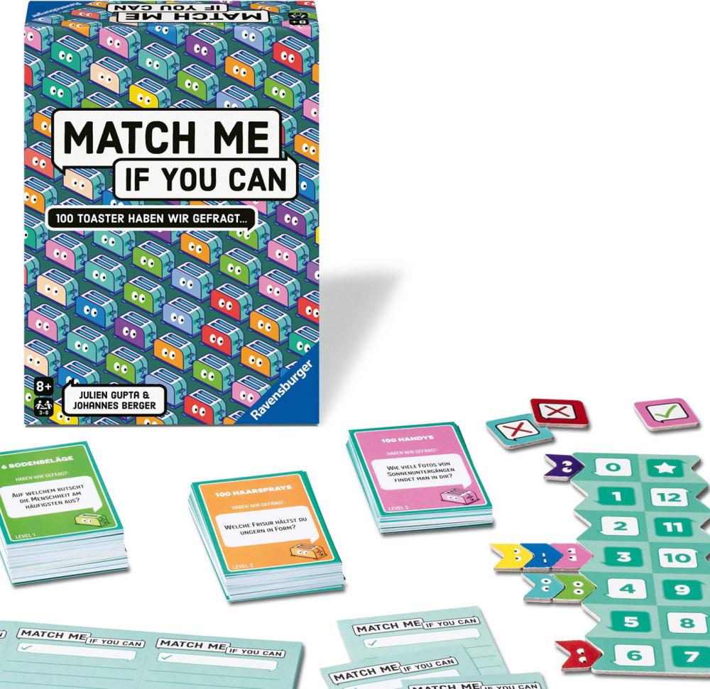 Ravensburger Familienspiel Partyspiel Match Me If You Can 24757