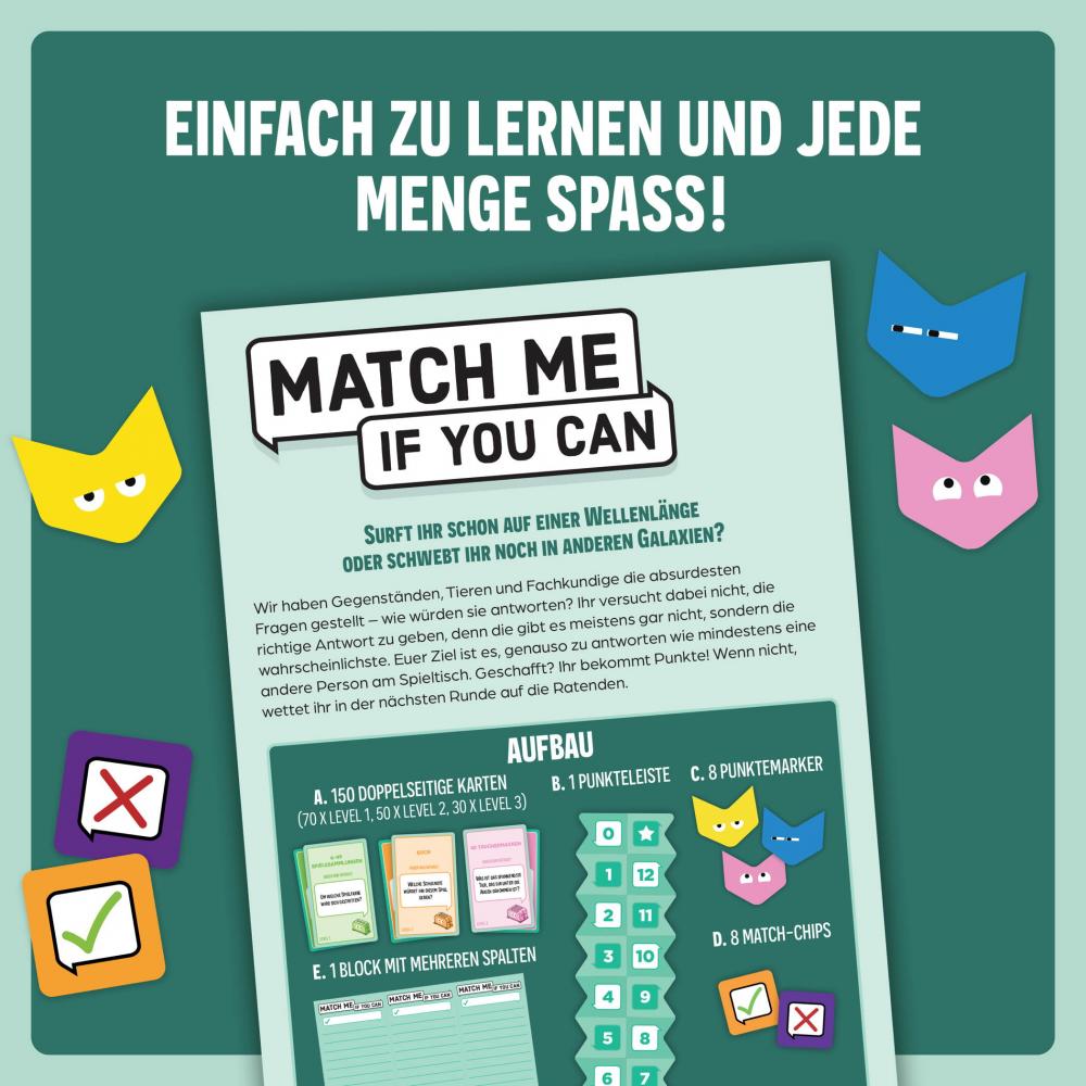Ravensburger Familienspiel Partyspiel Match Me If You Can 24757