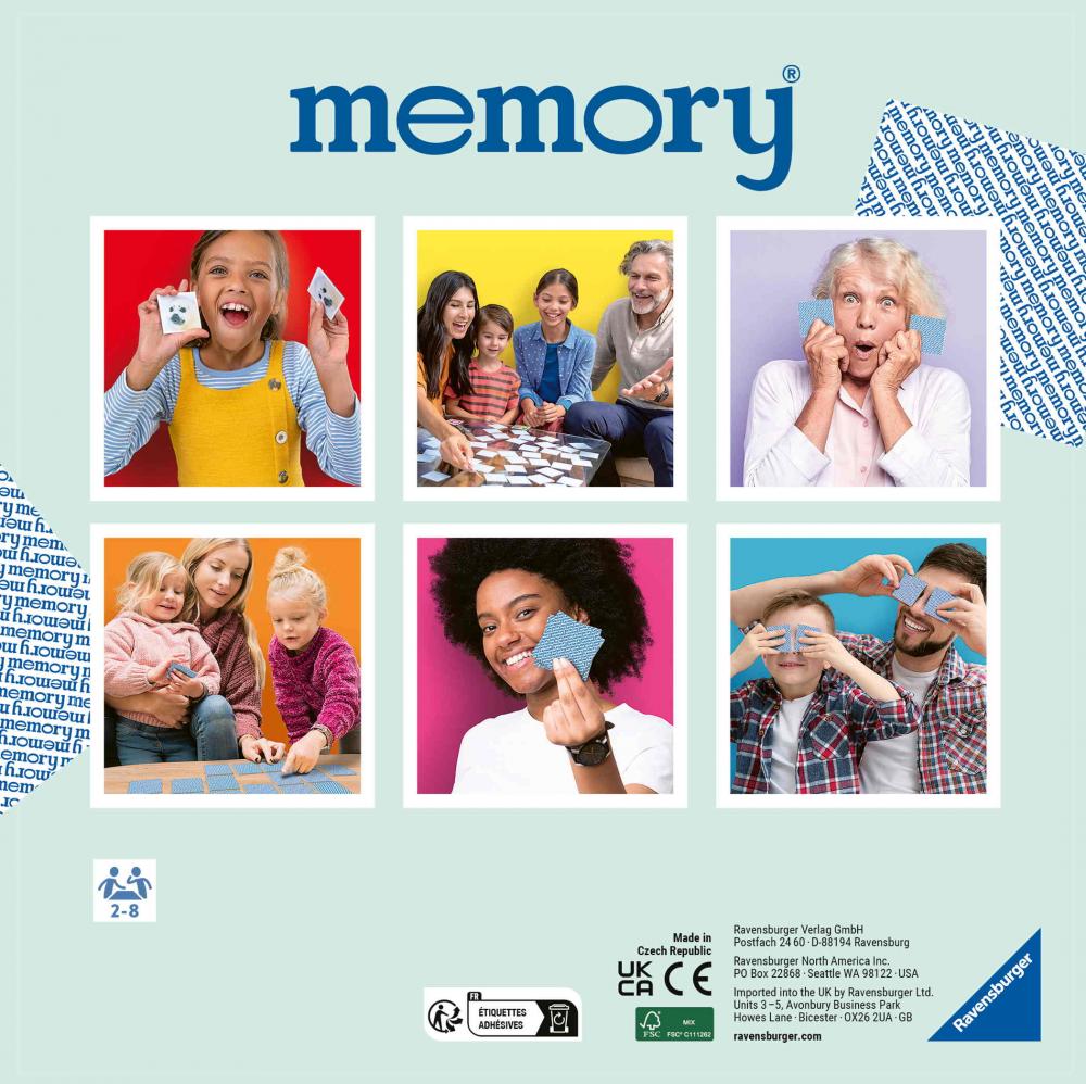 64 Karten Ravensburger Kinderspiel Kartenlegespiel memory Unicorn Academy 24778