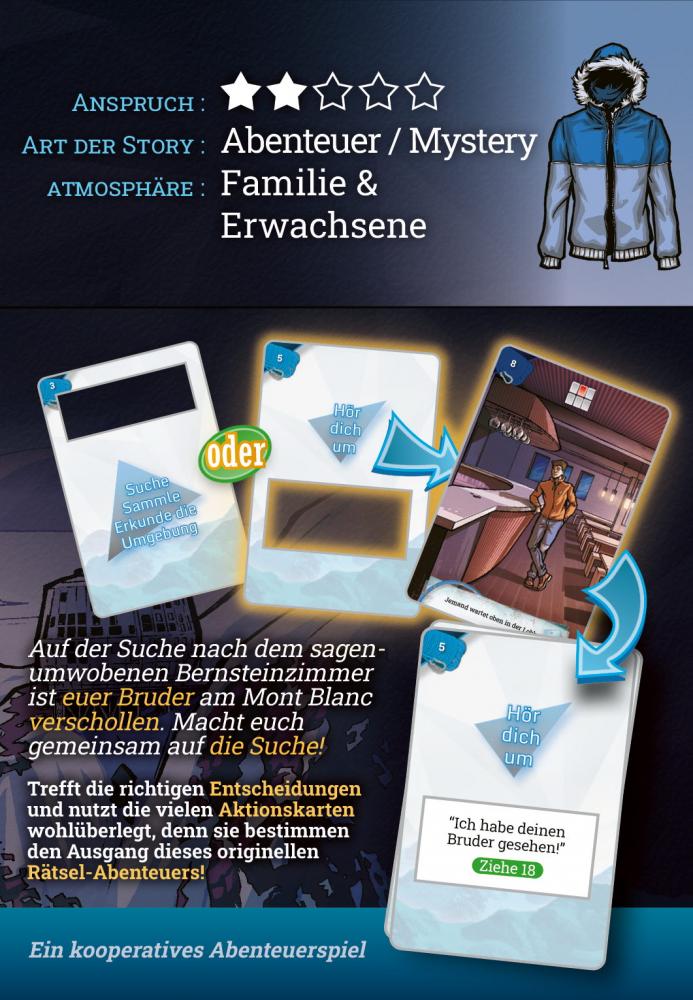 Ravensburger Familienspiel Strategiespiel Back Tales 24849