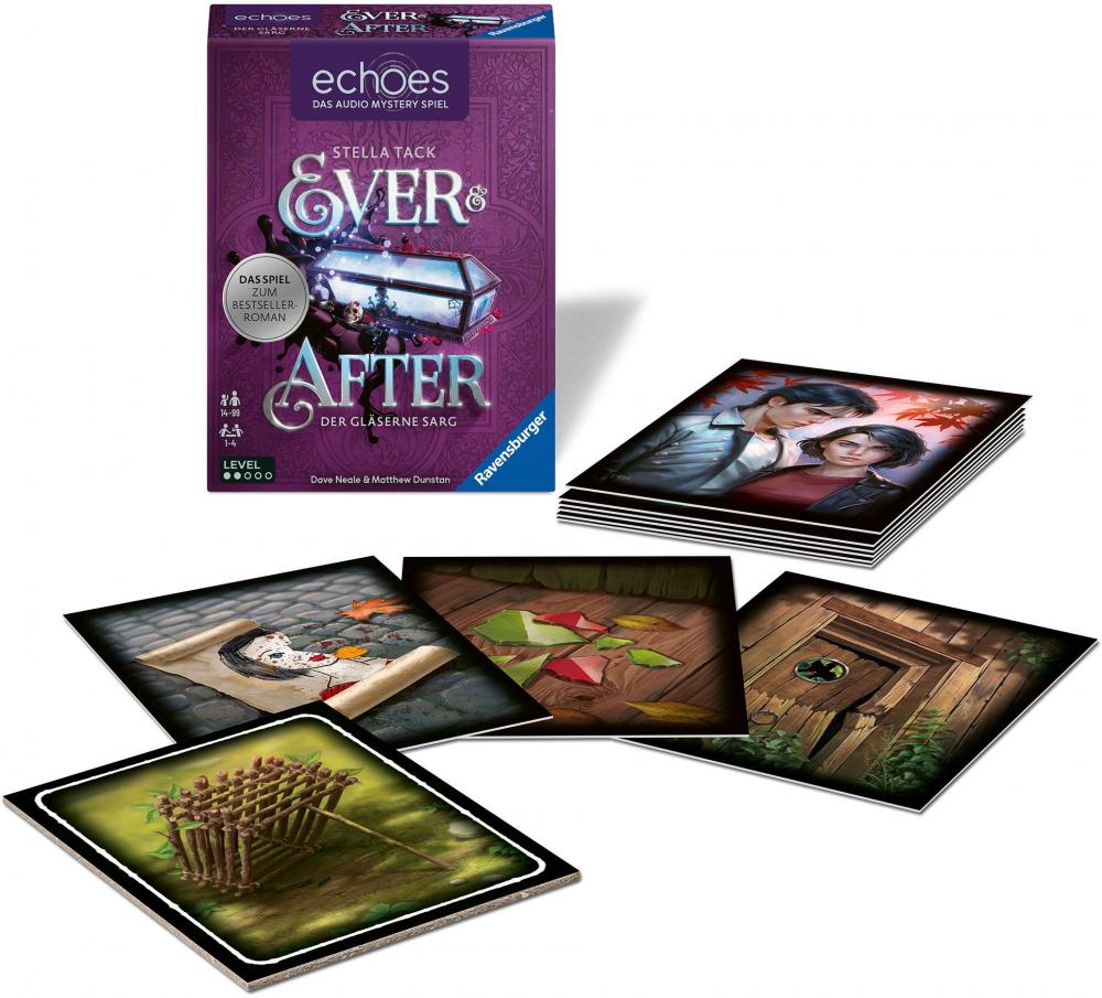 Ravensburger Familienspiel Audiospiel echoes Ever & After Der gläserne Sarg 24850