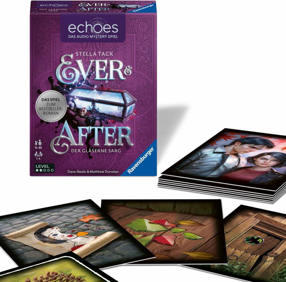Ravensburger Familienspiel Audiospiel echoes Ever & After Der gläserne Sarg 24850