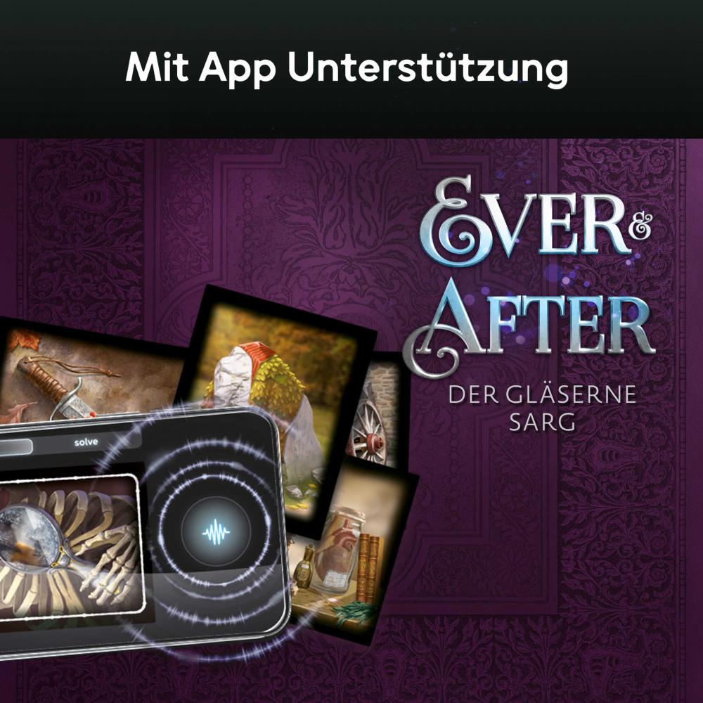 Ravensburger Familienspiel Audiospiel echoes Ever & After Der gläserne Sarg 24850