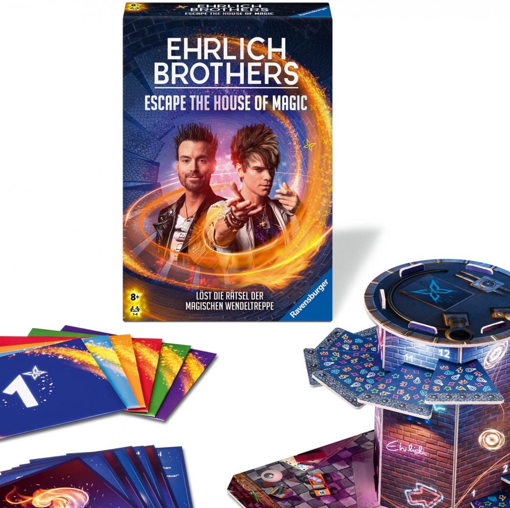 Ravensburger Familienspiel Exit Ehrlich Brothers Escape the House of Magic 24868