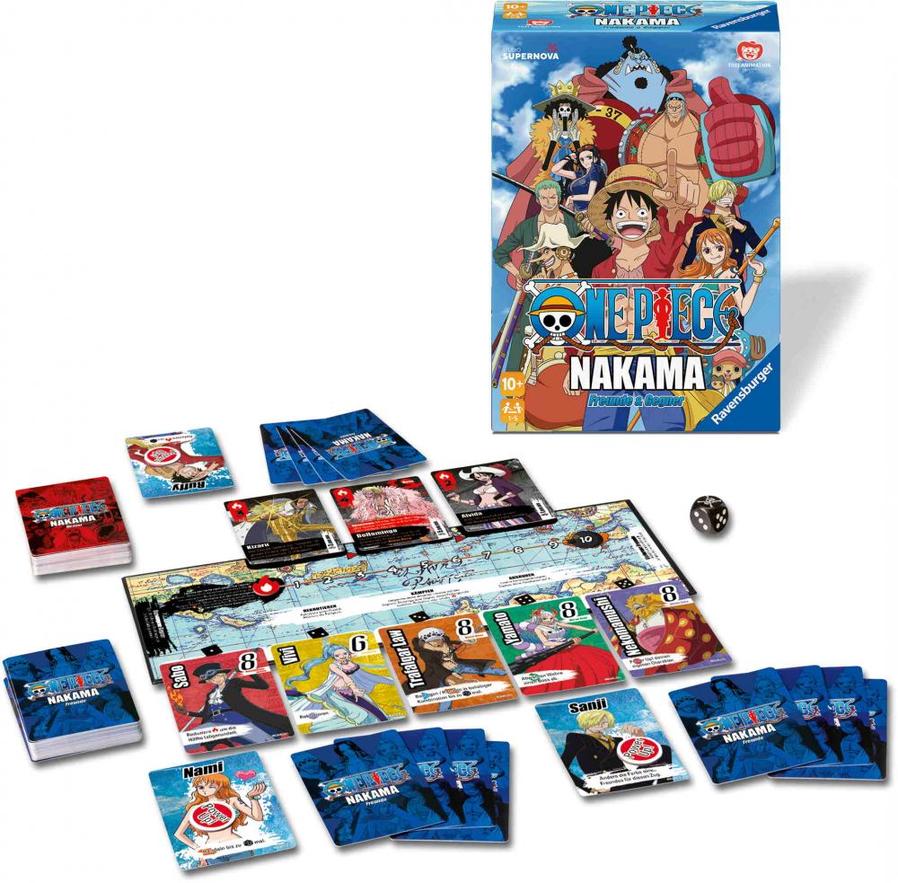 Ravensburger Familienspiel Strategiespiel One Piece Nakama 24869
