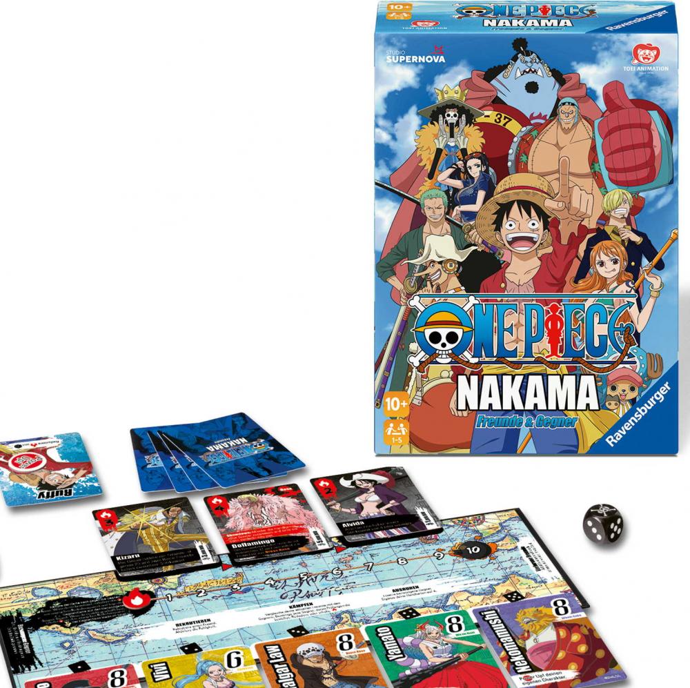 Ravensburger Familienspiel Strategiespiel One Piece Nakama 24869