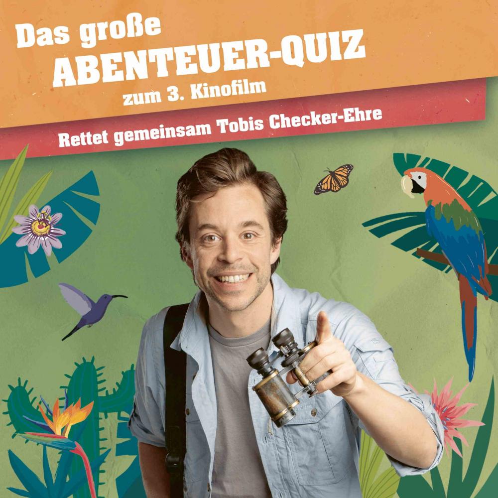 64 Karten Ravensburger Kinderspiel Checker Tobi - Das große Abenteuer-Quiz 24904